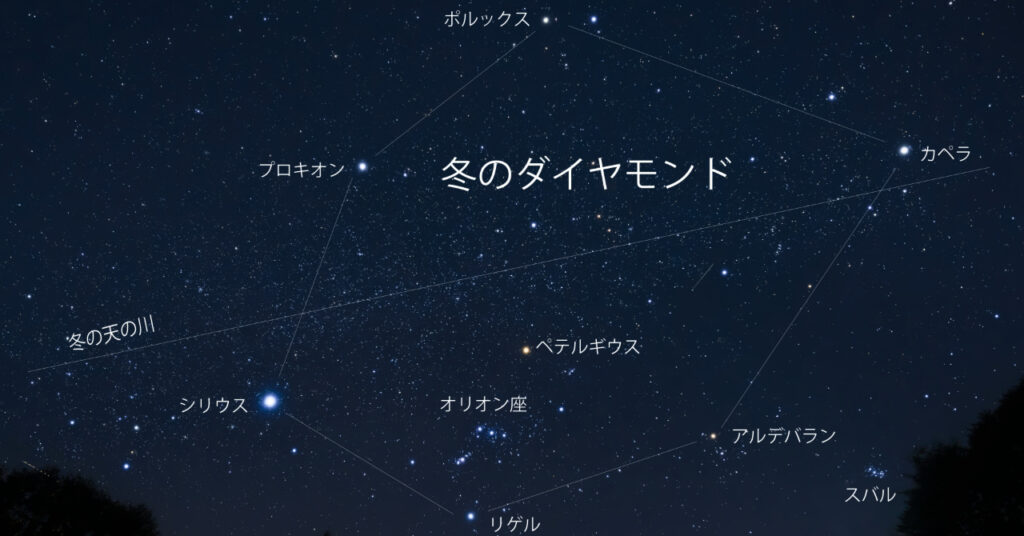 冬のダイヤモンド